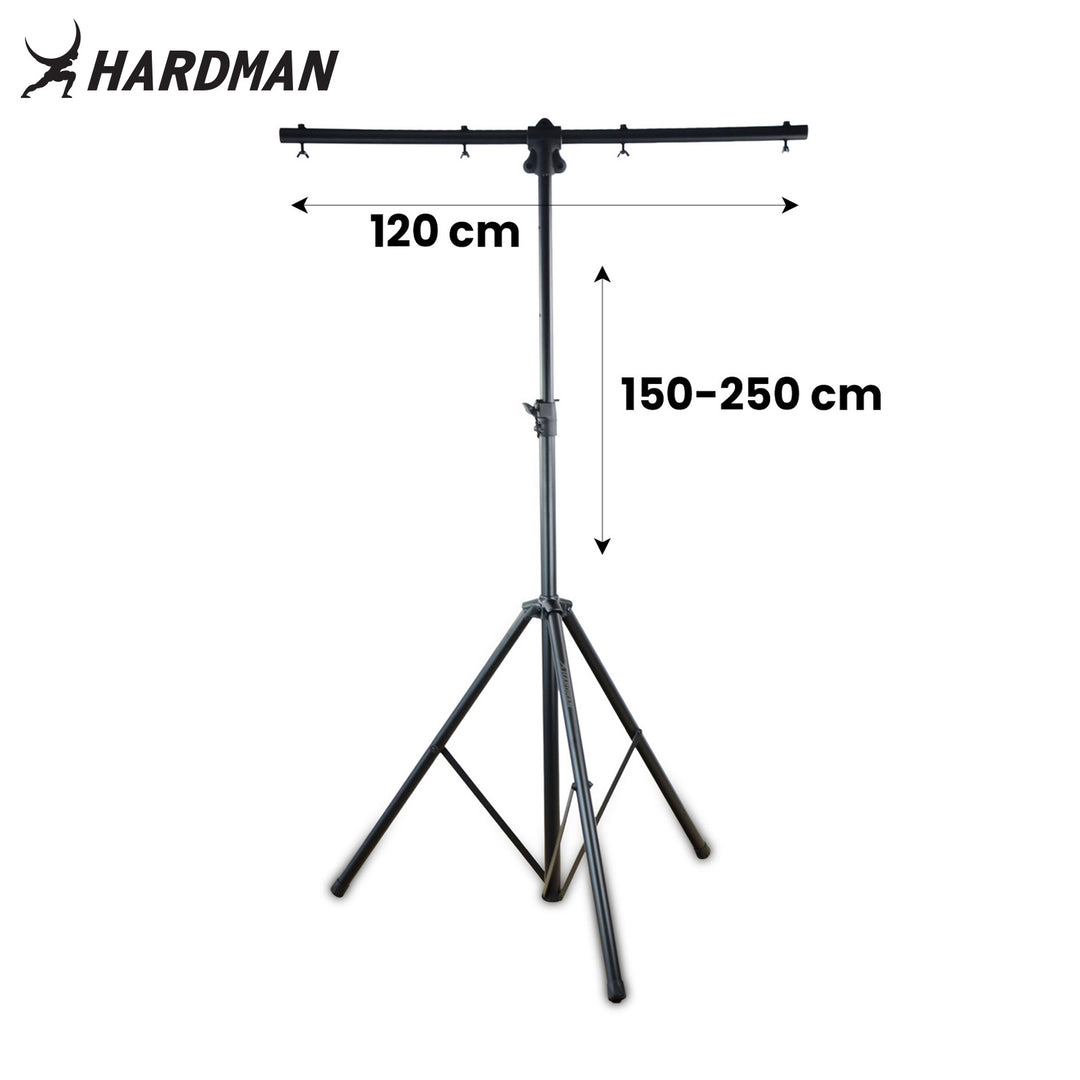 Hardman HLS2-valoteline T-barilla, 2,5 m, 70 kg, musta