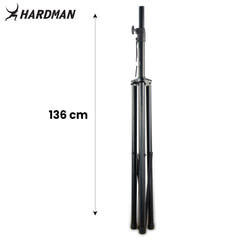 Hardman HLS2-valoteline T-barilla, 2,5 m, 70 kg, musta