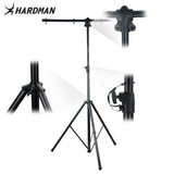 Hardman HLS2-valoteline T-barilla, 2,5 m, 70 kg, musta