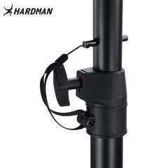 Hardman HLS2-valoteline T-barilla, 2,5 m, 70 kg, musta