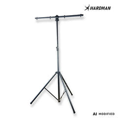 Hardman HLS3 -valojalusta T-tangolla ja automaattisella lukitustapilla, 2,5 m