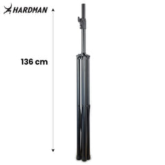 Hardman HLS3 -valojalusta T-tangolla ja automaattisella lukitustapilla, 2,5 m