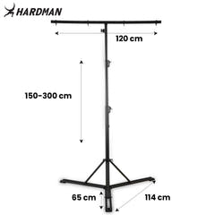 Hardman HLS13 -valoteline T-tangolla ja kassilla, 3 m, 70 kg