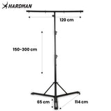 Hardman HLS13 -valoteline T-tangolla ja kassilla, 3 m, 70 kg