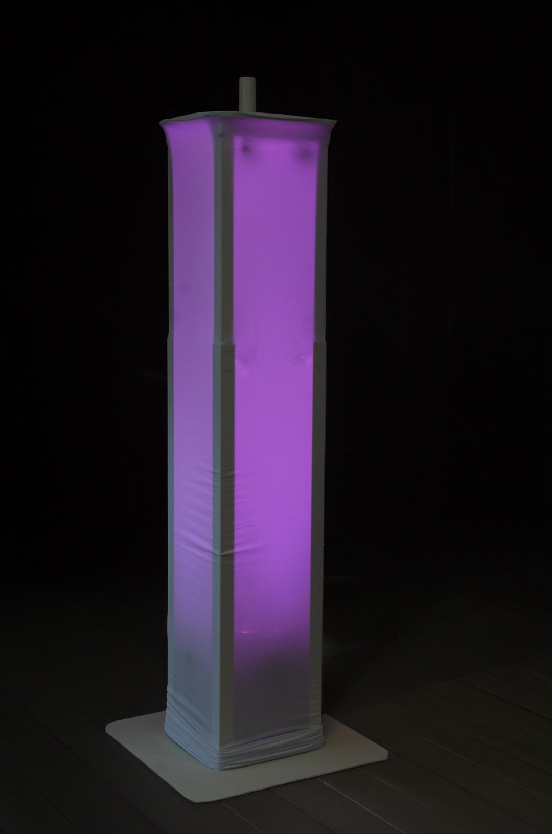 Hardman PTS23W -totemi, valkoinen, 100–175 cm