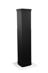 Hardman PTS23W -totemi, valkoinen, 100–175 cm