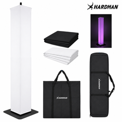 Hardman PTS23B -totemi, musta, 100–175 cm