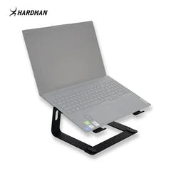 Hardman LSR2 – Kokoontaitettava alumiininen laptop-teline, musta