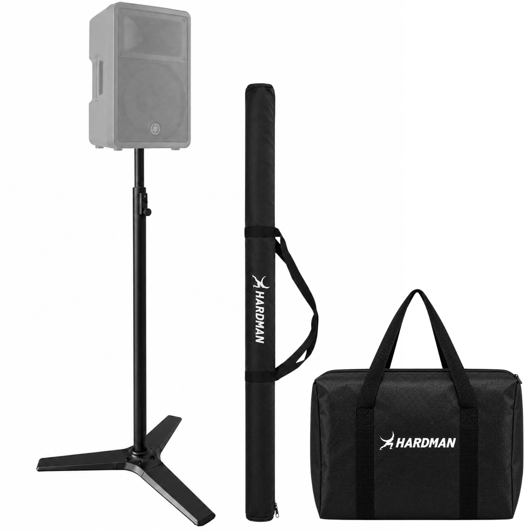 Hardman HLK57-PRO – Ammattimainen kaiutin- ja valoteline 133–240 cm, 70 kg