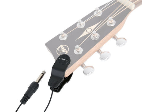 GEWA CM-1 kontaktimikrofoni viritysmittariin, clip-on