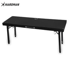 Hardman DTS1 -taitettava DJ-pöytä, 154 x 52 cm, laukulla