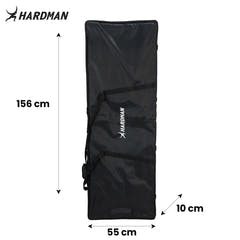 Hardman DTS1 -taitettava DJ-pöytä, 154 x 52 cm, laukulla