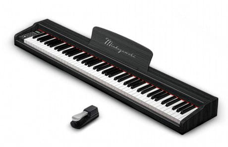 Mielczewski Tiento digitalpiano, musta