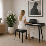 Mielczewski Canzonetta digitalpiano jaloilla, musta