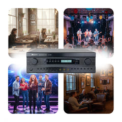 Audioport KC8300 -vahvistin 2 x 300 W DSP:llä