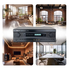 Audioport KC8300 -vahvistin 2 x 300 W DSP:llä