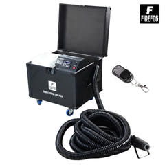 Firefog Snow Storm 1500 Pro lumimasiinat 1500 W flightcase-kotelossa