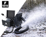 Firefog Snow Storm 1500 Pro lumimasiinat 1500 W flightcase-kotelossa