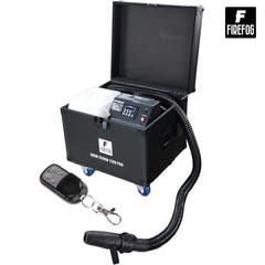 Firefog Snow Storm 1500 Pro lumimasiinat 1500 W flightcase-kotelossa