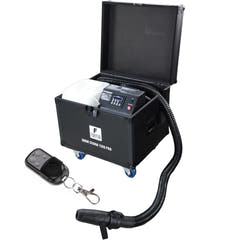 Firefog Snow Storm 1500 Pro lumimasiinat 1500 W flightcase-kotelossa