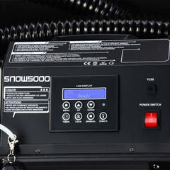 Firefog Snow Storm 1500 Pro lumimasiinat 1500 W flightcase-kotelossa