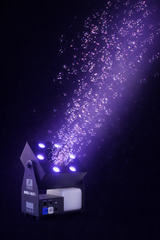 Firefog Bubble Max 1 -kuplakone LED-valoilla, DMX:llä ja kaukosäätimellä