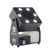 Firefog Bubble Max 1 -kuplakone LED-valoilla, DMX:llä ja kaukosäätimellä