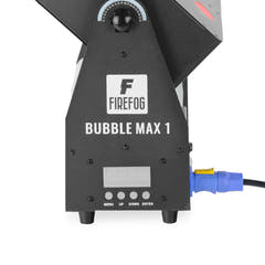 Firefog Bubble Max 1 -kuplakone LED-valoilla, DMX:llä ja kaukosäätimellä