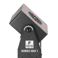 Firefog Bubble Max 1 -kuplakone LED-valoilla, DMX:llä ja kaukosäätimellä