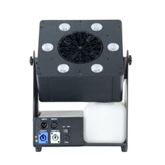 Firefog Bubble Max 1 -kuplakone LED-valoilla, DMX:llä ja kaukosäätimellä