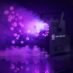 Firefog BUBBLE FOGGER 1000 -savu- ja kuplakone RGBW LED -valoilla