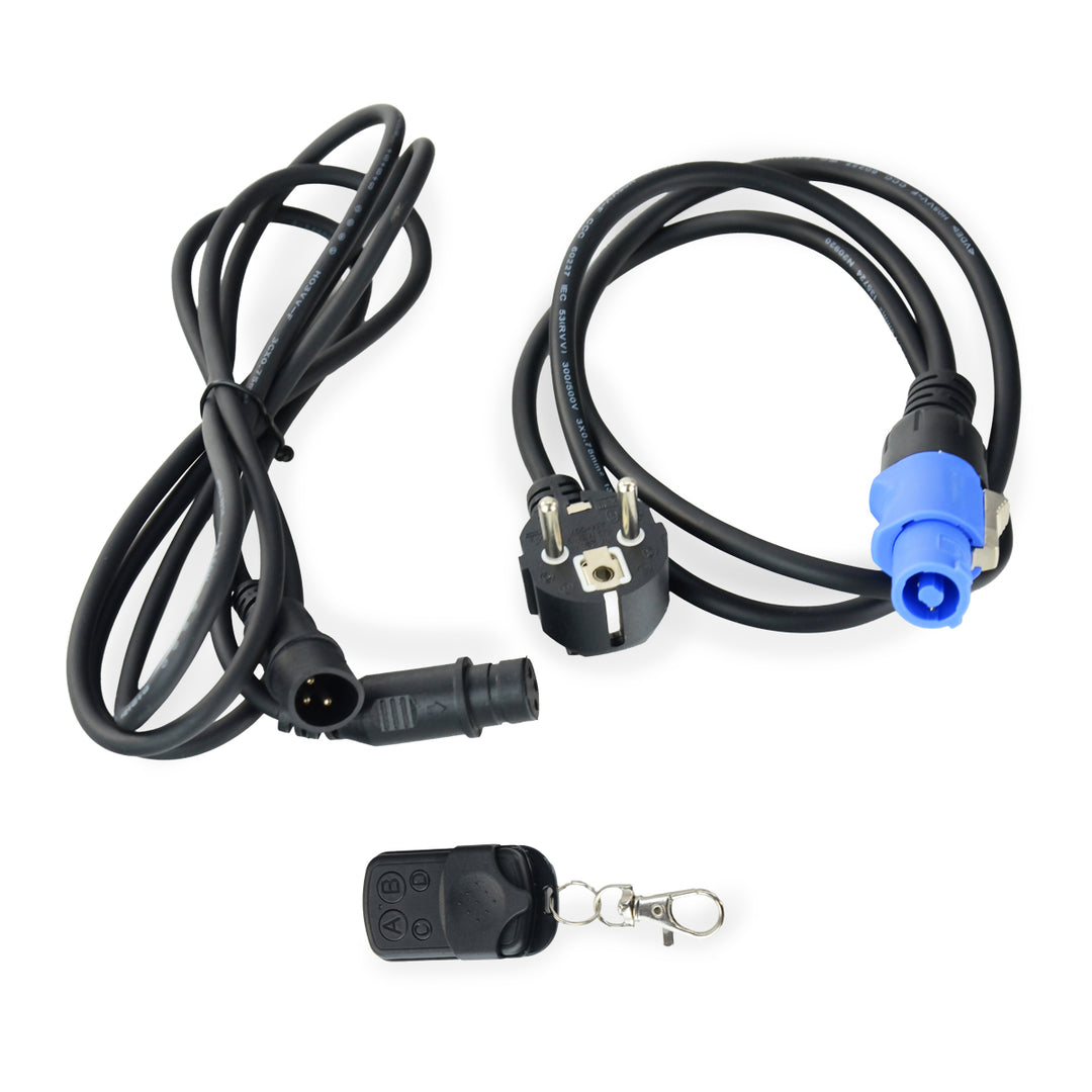 Firefog BUBBLE FOGGER 1000 -savu- ja kuplakone RGBW LED -valoilla