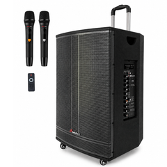 Audioport V15 kannettava aktiivikaiutin 500 W, 2 mikrotonit