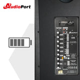 Audioport V15 kannettava aktiivikaiutin 500 W, 2 mikrotonit