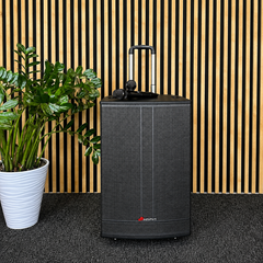 Audioport V15 kannettava aktiivikaiutin 500 W, 2 mikrotonit