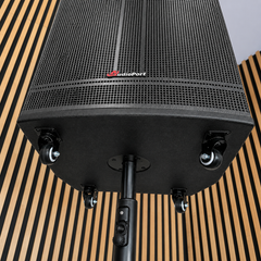 Audioport V15 kannettava aktiivikaiutin 500 W, 2 mikrotonit