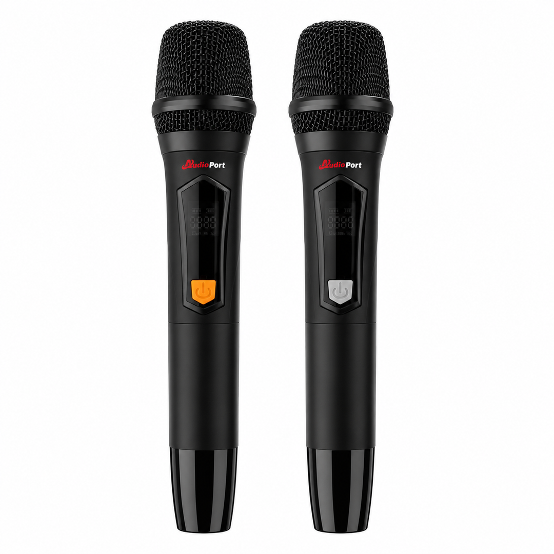 Audioport V15 kannettava aktiivikaiutin 500 W, 2 mikrotonit