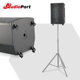 Audioport V15 kannettava aktiivikaiutin 500 W, 2 mikrotonit