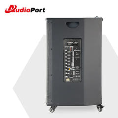 Audioport V15 kannettava aktiivikaiutin 500 W, 2 mikrotonit