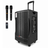 Audioport V12 kannettava aktiivikaiutin 350 W, 2 mikrofonia