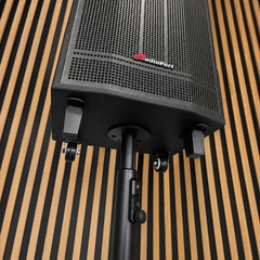 Audioport V12 kannettava aktiivikaiutin 350 W, 2 mikrofonia