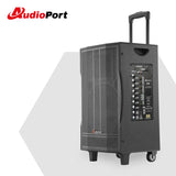 Audioport V12 kannettava aktiivikaiutin 350 W, 2 mikrofonia