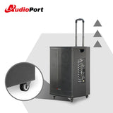 Audioport V12 kannettava aktiivikaiutin 350 W, 2 mikrofonia