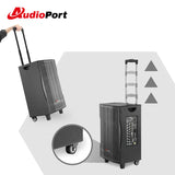 Audioport V12 kannettava aktiivikaiutin 350 W, 2 mikrofonia