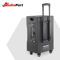 Audioport V12 kannettava aktiivikaiutin 350 W, 2 mikrofonia