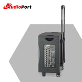 Audioport V8 kannettava aktiivikaiutin 250 W, 2 mikrofonia