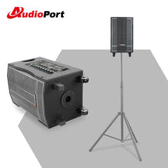 Audioport V8 kannettava aktiivikaiutin 250 W, 2 mikrofonia