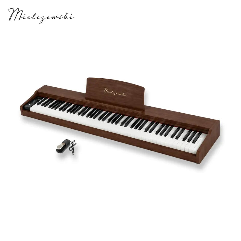 Mielczewski Tiento digitalpiano, ruskea