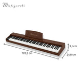 Mielczewski Tiento digitalpiano, ruskea