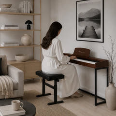Mielczewski Tiento digitalpiano, ruskea